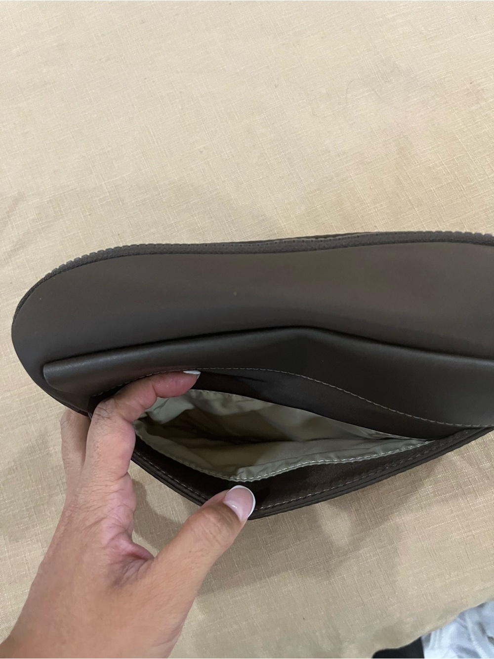 Espresso Nylon Fanny pack - Picture 3 of 6
